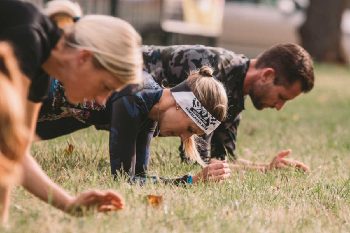 Burpees bei everfits Outdoor Fitness